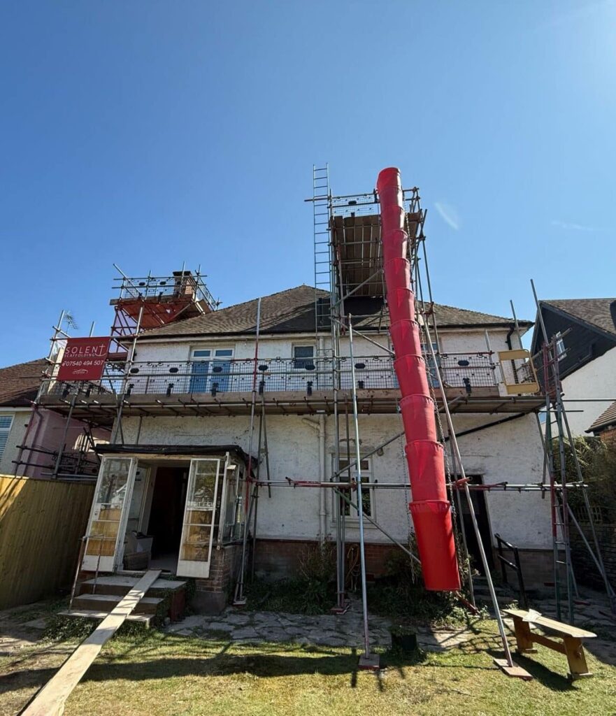 Chimney Access Scaffolding