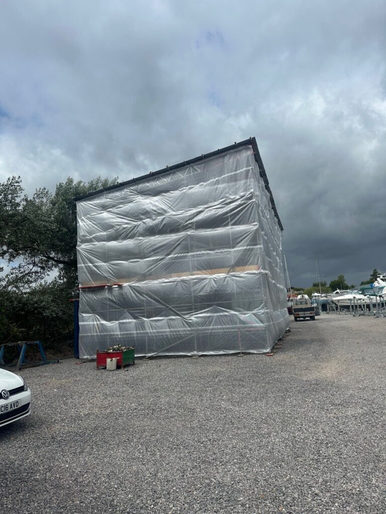 Shrink Wrap Scaffolding