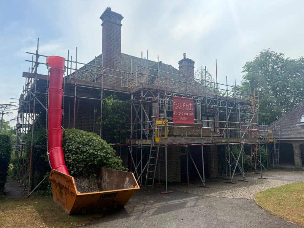 House Extension Scaffolding